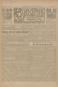 Robotnik : centralny organ P.P.S. R.26, nr 353 (29 grudnia 1920) = nr 1140