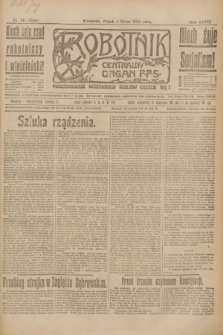 Robotnik : centralny organ P.P.S. R.27, nr 58 (4 marca 1921) = nr 1200