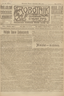 Robotnik : centralny organ P.P.S. R.27, nr 90 (8 kwietnia 1921) = nr 1232
