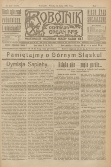 Robotnik : centralny organ P.P.S. R.27, nr 126 (14 maja 1921) = nr 1248