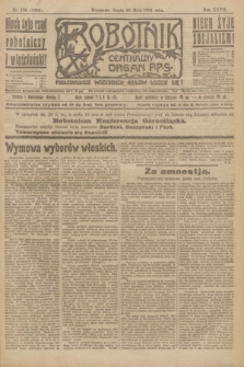 Robotnik : centralny organ P.P.S. R.27, nr 136 (25 maja 1921) = nr 1258