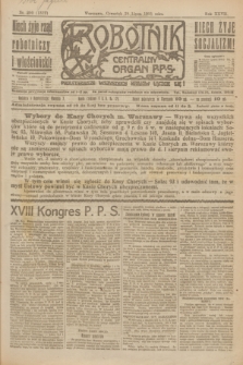 Robotnik : centralny organ P.P.S. R.27, nr 200 (28 lipca 1921) = nr 1322