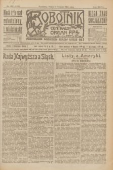 Robotnik : centralny organ P.P.S. R.27, nr 208 (5 sierpnia 1921) = nr 1330