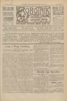 Robotnik : centralny organ P.P.S. R.27, nr 231 (29 sierpnia 1921) = nr 1353