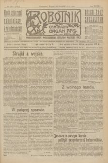 Robotnik : centralny organ P.P.S. R.27, nr 232 (30 sierpnia 1921) = nr 1354