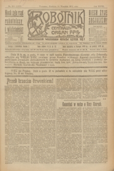 Robotnik : centralny organ P.P.S. R.27, nr 251 (18 września 1921) = nr 1373