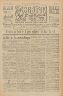 Robotnik : centralny organ P.P.S. R.27, nr 253 (20 września 1921) = nr 1375