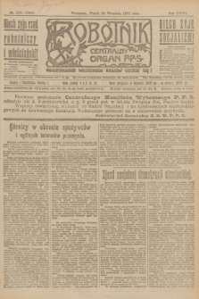 Robotnik : centralny organ P.P.S. R.27, nr 263 (30 września 1921) = nr 1385