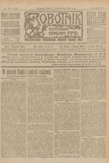 Robotnik : centralny organ P.P.S. R.27, nr 264 (1 października 1921) = nr 1386