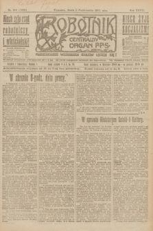 Robotnik : centralny organ P.P.S. R.27, nr 268 (5 października 1921) = nr 1390