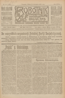 Robotnik : centralny organ P.P.S. R.27, nr 271 (8 października 1921) = nr 1393
