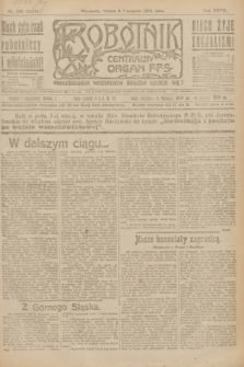 Robotnik : centralny organ P.P.S. R.27, nr 299 (5 listopada 1921) = nr 1421