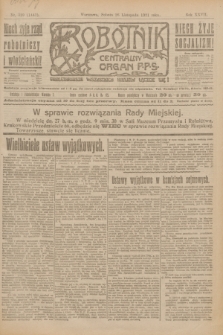 Robotnik : centralny organ P.P.S. R.27, nr 320 (26 listopada 1921) = nr 1442