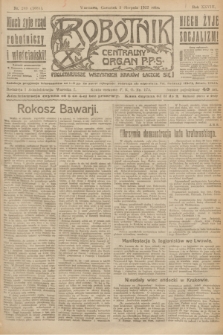 Robotnik : centralny organ P.P.S. R.28, nr 209 (3 sierpnia 1922) = nr 1681
