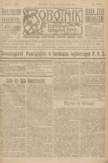 Robotnik : centralny organ P.P.S. R.28, nr 214 (8 sierpnia 1922) = nr 1686