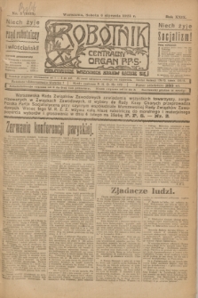 Robotnik : centralny organ P.P.S. R.29, nr 5 (6 stycznia 1923) = nr 1833