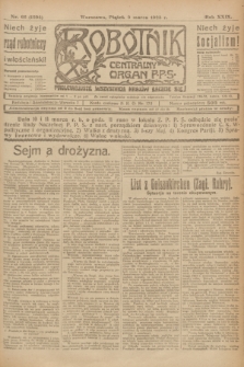 Robotnik : centralny organ P.P.S. R.29, nr 66 (9 marca 1923) = nr 1894