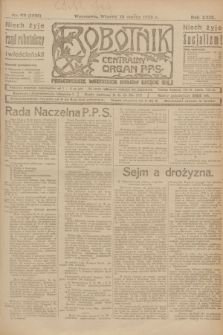 Robotnik : centralny organ P.P.S. R.29, nr 70 (13 marca 1923) = nr 1898