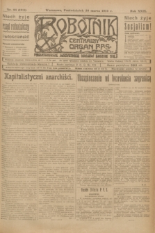 Robotnik : centralny organ P.P.S. R.29, nr 83 (26 marca 1923) = nr 1911