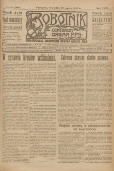 Robotnik : centralny organ P.P.S. R.29, nr 86 (29 marca 1923) = nr 1914