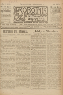 Robotnik : centralny organ P.P.S. R.29, nr 90 (4 kwietnia 1923) = nr 1918
