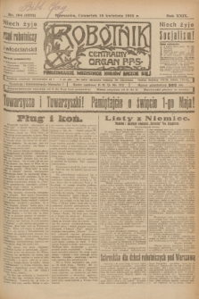Robotnik : centralny organ P.P.S. R.29, nr 104 (19 kwietnia 1923) = nr 1932