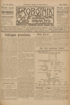 Robotnik : centralny organ P.P.S. R.29, nr 131 (16 maja 1923) = nr 1959