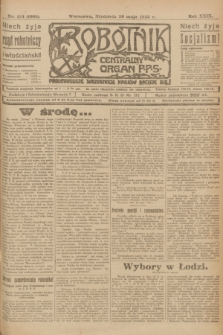 Robotnik : centralny organ P.P.S. R.29, nr 135 (20 maja 1923) = nr 1963