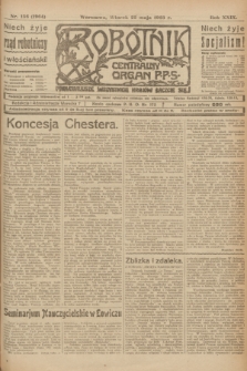 Robotnik : centralny organ P.P.S. R.29, nr 136 (22 maja 1923) = nr 1964