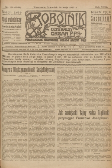 Robotnik : centralny organ P.P.S. R.29, nr 138 (24 maja 1923) = nr 1966