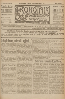 Robotnik : centralny organ P.P.S. R.29, nr 153 (8 czerwca 1923) = nr 1981