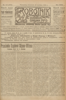 Robotnik : centralny organ P.P.S. R.29, nr 159 (14 czerwca 1923) = nr 1987