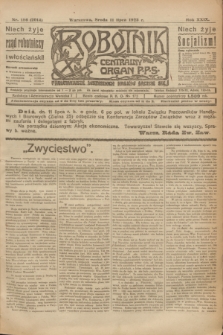 Robotnik : centralny organ P.P.S. R.29, nr 186 (11 lipca 1923) = nr 2014