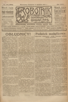 Robotnik : centralny organ P.P.S. R.29, nr 208 (2 sierpnia 1923) = nr 2036