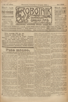 Robotnik : centralny organ P.P.S. R.29, nr 215 (9 sierpnia 1923) = nr 2043
