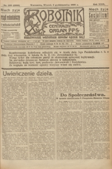 Robotnik : centralny organ P.P.S. R.29, nr 268 (2 października 1923) = nr 2096