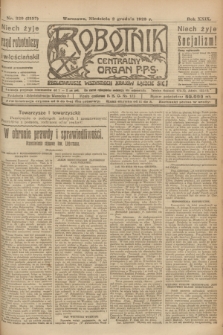 Robotnik : centralny organ P.P.S. R.29, nr 329 (2 grudnia 1923) = nr 2157