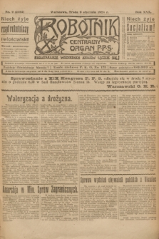 Robotnik : centralny organ P.P.S. R.30, nr 9 (9 stycznia 1924) = nr 2192