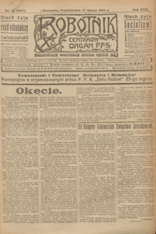 Robotnik : centralny organ P.P.S. R.30, nr 76 (17 marca 1924) = nr 2257