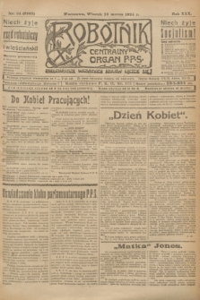 Robotnik : centralny organ P.P.S. R.30, nr 84 (25 marca 1924) = nr 2265