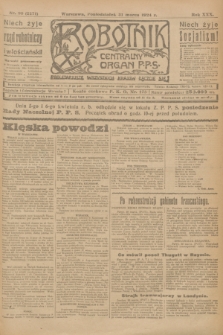 Robotnik : centralny organ P.P.S. R.30, nr 90 (31 marca 1924) = nr 2271