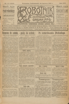 Robotnik : centralny organ P.P.S. R.30, nr 177 (30 czerwca 1924) = nr 2358