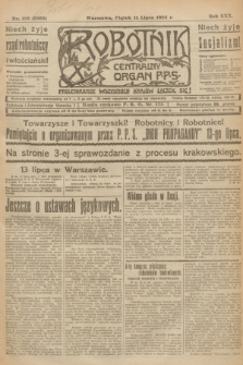Robotnik : centralny organ P.P.S. R.30, nr 188 (11 lipca 1924) = nr 2369