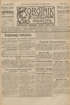 Robotnik : centralny organ P.P.S. R.30, nr 198 (21 lipca 1924) = nr 2379