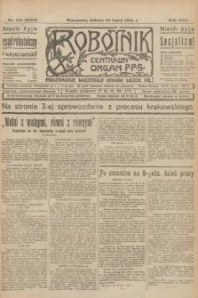 Robotnik : centralny organ P.P.S. R.30, nr 203 (26 lipca 1924) = nr 2384