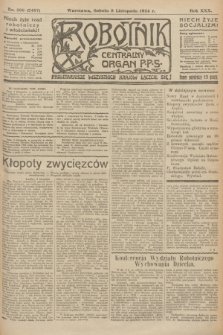 Robotnik : centralny organ P.P.S. R.30, nr 306 (8 listopada 1924) = nr 2487