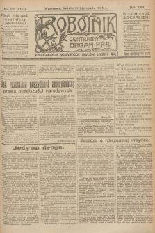 Robotnik : centralny organ P.P.S. R.30, nr 313 (15 listopada 1924) = nr 2414