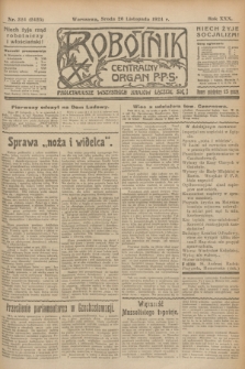 Robotnik : centralny organ P.P.S. R.30, nr 324 (26 listopada 1924) = nr 2425