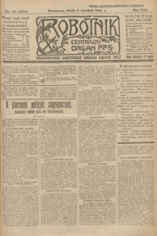 Robotnik : centralny organ P.P.S. R.30, nr 331 (3 grudnia 1924) = nr 2432