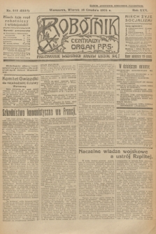 Robotnik : centralny organ P.P.S. R.30, nr 343 (16 grudnia 1924) = nr 2444